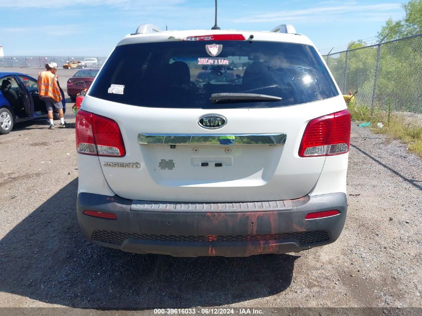 2012 Kia Sorento Lx VIN: 5XYKT3A67CG214891 Lot: 39616033