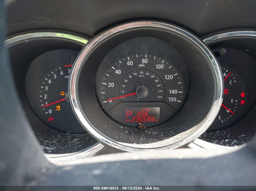 2012 Kia Sorento Lx VIN: 5XYKT3A67CG214891 Lot: 39616033