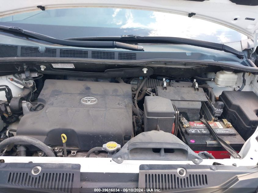 2014 Toyota Sienna Le V6 8 Passenger VIN: 5TDKK3DC9ES498230 Lot: 39616034