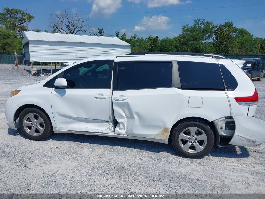 2014 Toyota Sienna Le V6 8 Passenger VIN: 5TDKK3DC9ES498230 Lot: 39616034