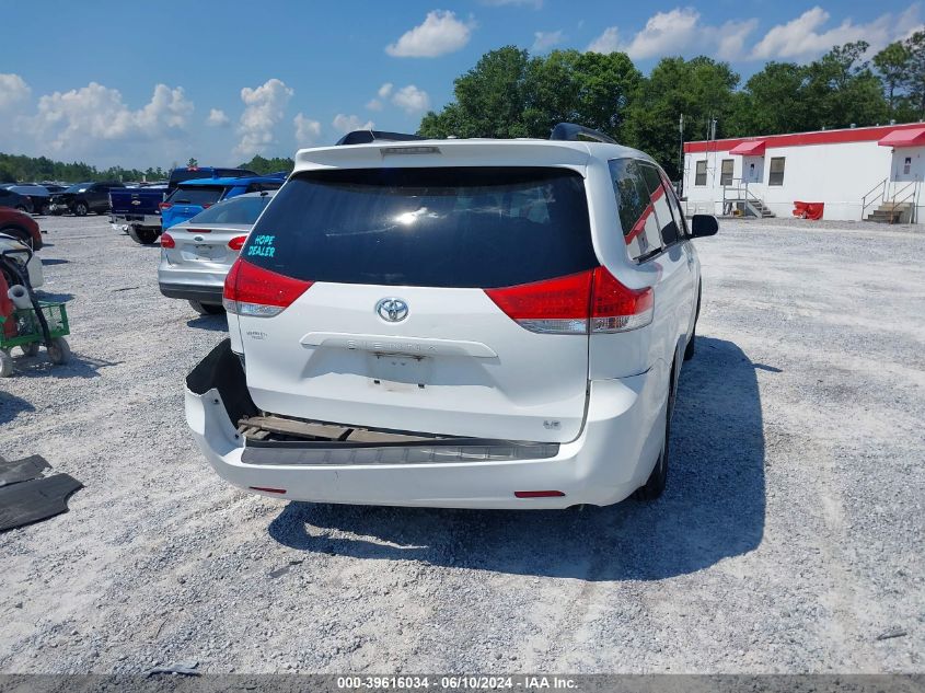 2014 Toyota Sienna Le V6 8 Passenger VIN: 5TDKK3DC9ES498230 Lot: 39616034