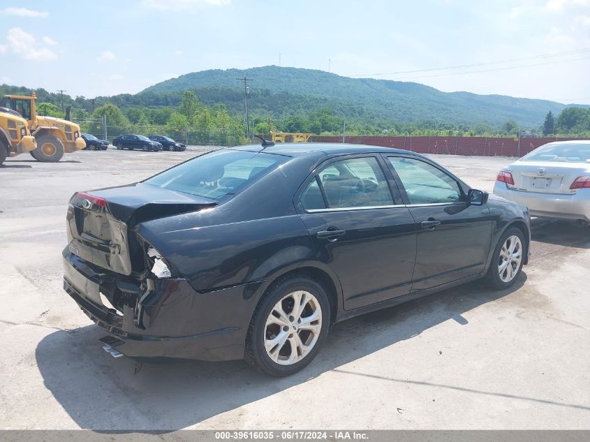 2012 Ford Fusion Se VIN: 3FAHP0HA7CR239227 Lot: 39616035