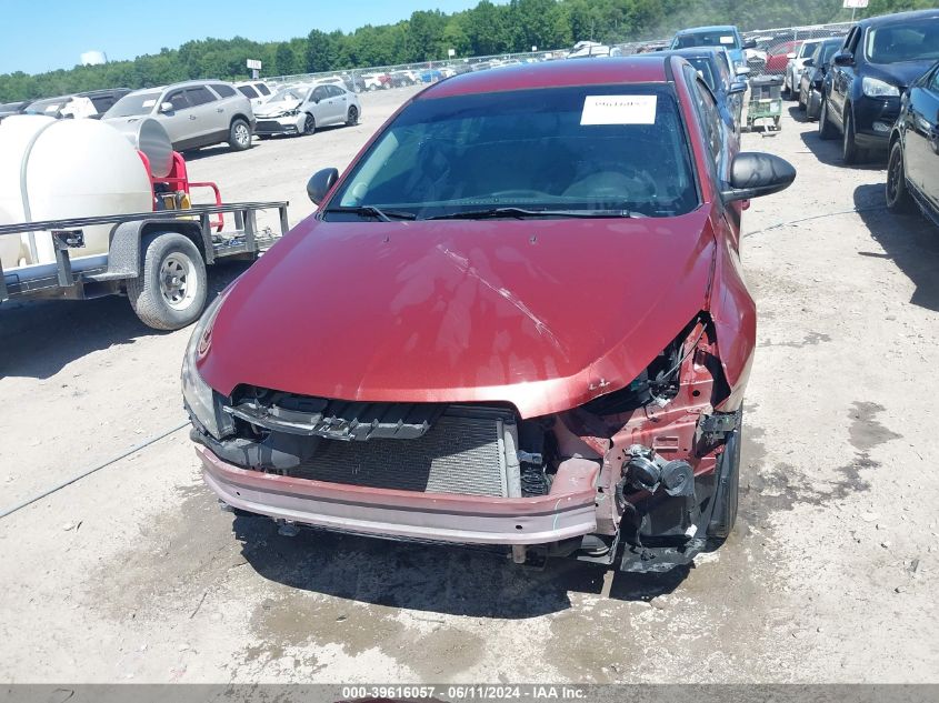 2012 Chevrolet Cruze Ls VIN: 1G1PC5SH0C7262739 Lot: 39616057