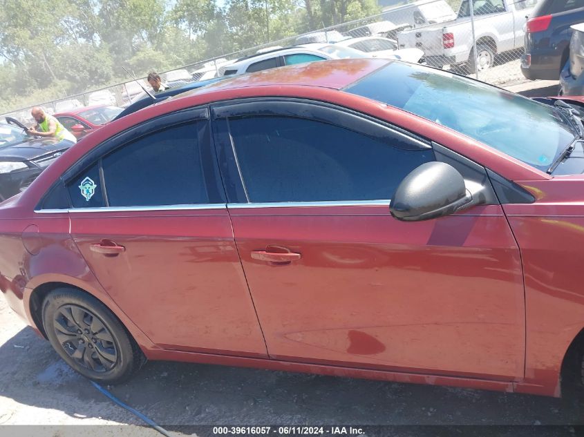 2012 Chevrolet Cruze Ls VIN: 1G1PC5SH0C7262739 Lot: 39616057