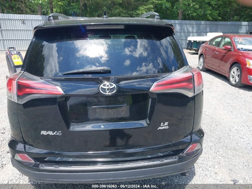 2017 Toyota Rav4 Le VIN: 2T3BFREV5HW624982 Lot: 39616063