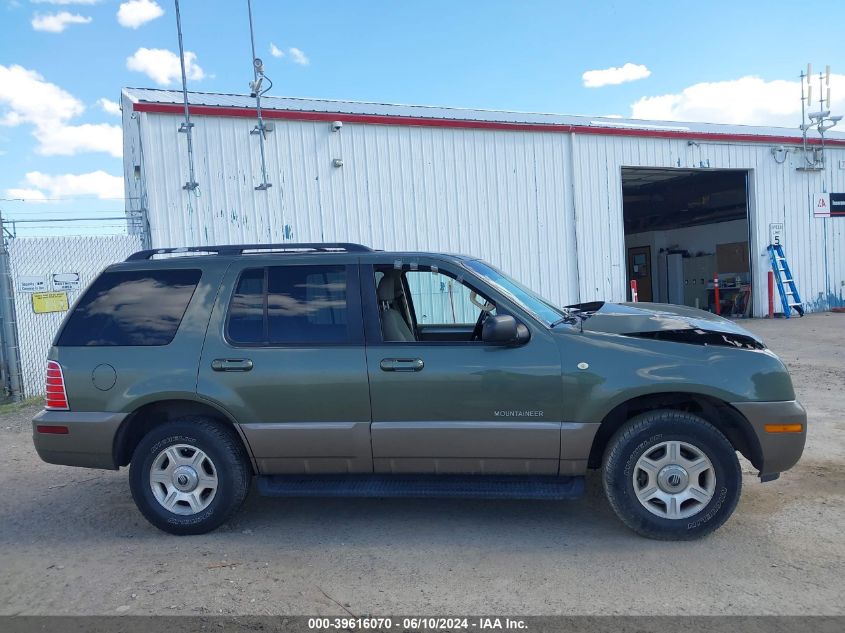 2002 Mercury Mountaineer VIN: 4M2ZU86E12ZJ08262 Lot: 39616070