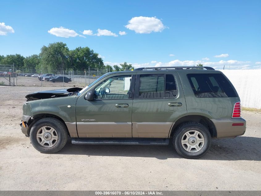 2002 Mercury Mountaineer VIN: 4M2ZU86E12ZJ08262 Lot: 39616070