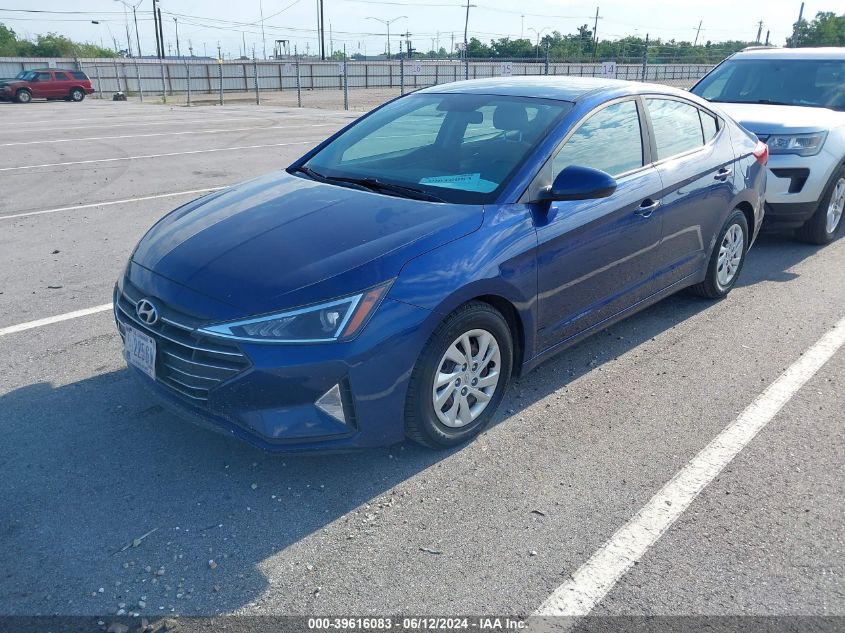 2019 Hyundai Elantra Se VIN: 5NPD74LF1KH496288 Lot: 39616083