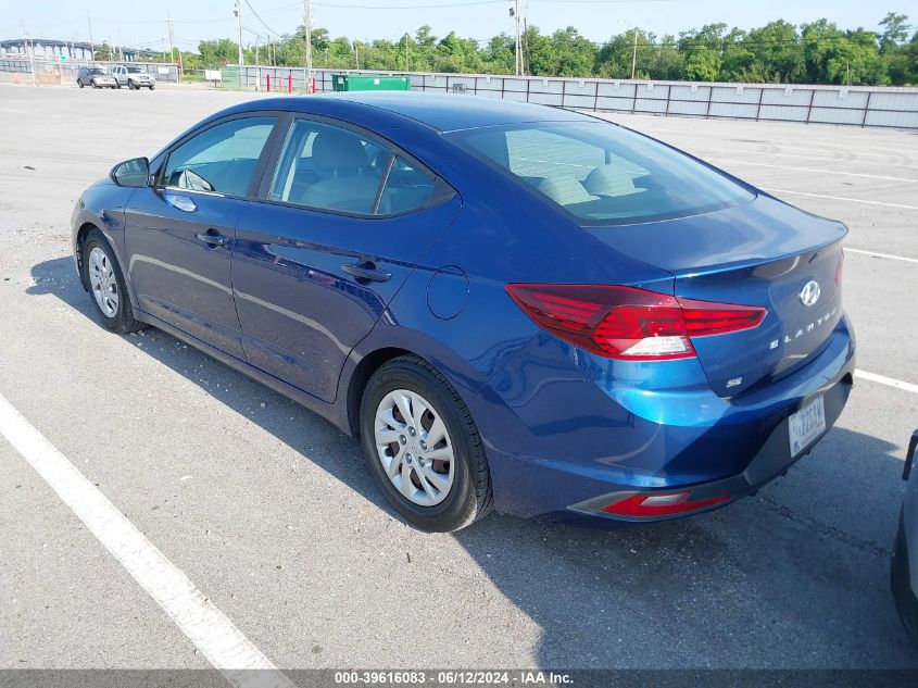 2019 Hyundai Elantra Se VIN: 5NPD74LF1KH496288 Lot: 39616083