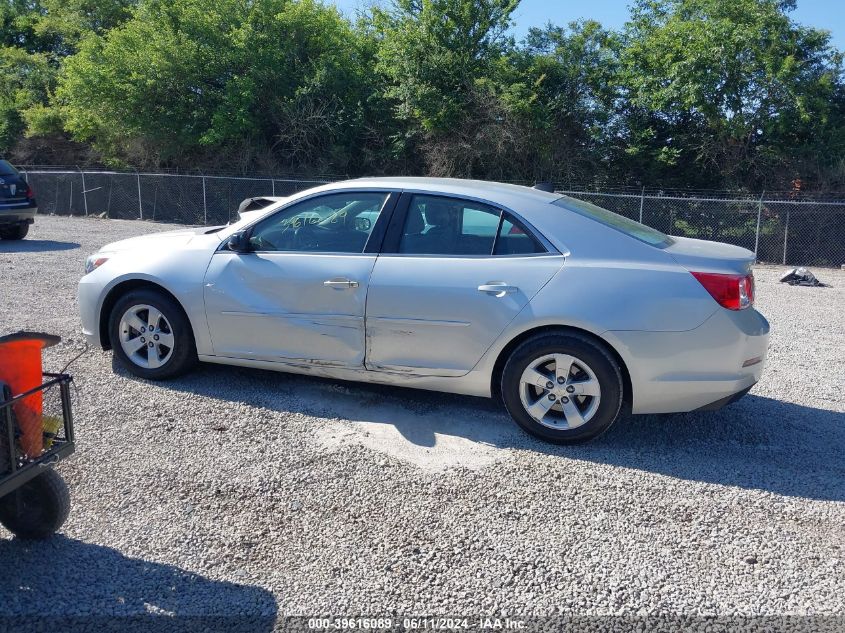 2014 Chevrolet Malibu 1Ls VIN: 1G11B5SL1EU153465 Lot: 39616089