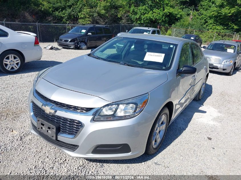 2014 Chevrolet Malibu 1Ls VIN: 1G11B5SL1EU153465 Lot: 39616089