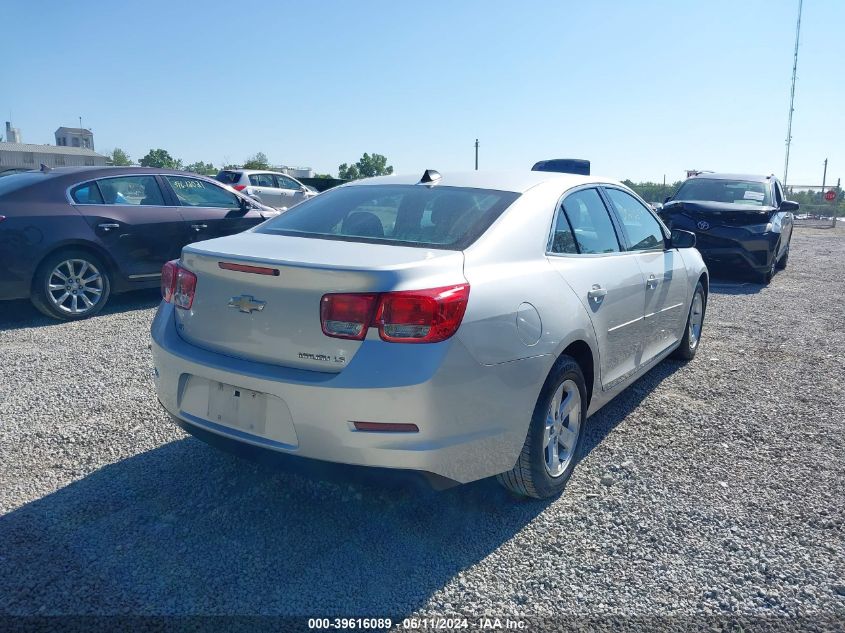 2014 Chevrolet Malibu 1Ls VIN: 1G11B5SL1EU153465 Lot: 39616089