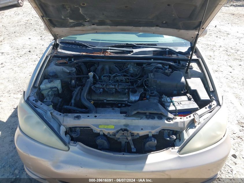 2003 Toyota Camry Le V6 VIN: 4T1BF32K93U565265 Lot: 39616091