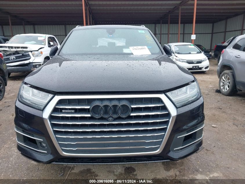 2017 Audi Q7 3.0T Premium VIN: WA1LAAF76HD036522 Lot: 39616095