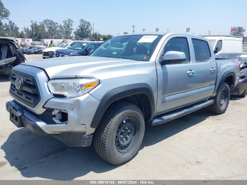 2020 Toyota Tacoma Sr V6 VIN: 3TMCZ5AN6LM340796 Lot: 39616102