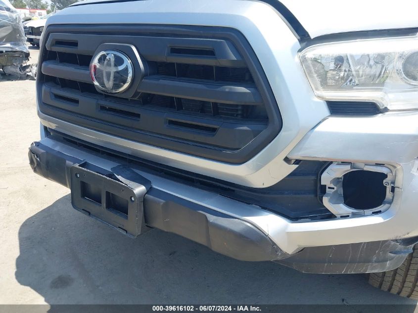 2020 Toyota Tacoma Sr V6 VIN: 3TMCZ5AN6LM340796 Lot: 39616102