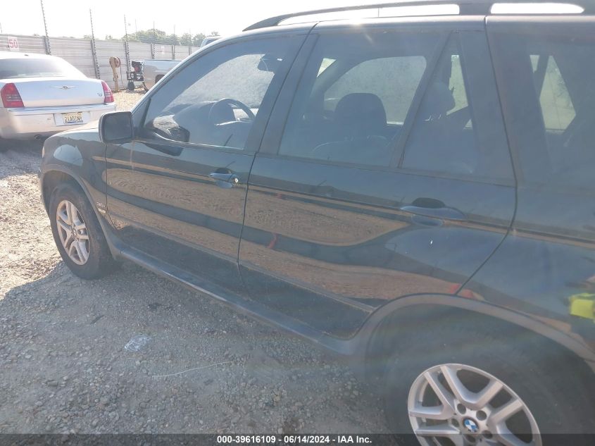 2006 BMW X5 3.0I VIN: 5UXFA13556LY32329 Lot: 39616109
