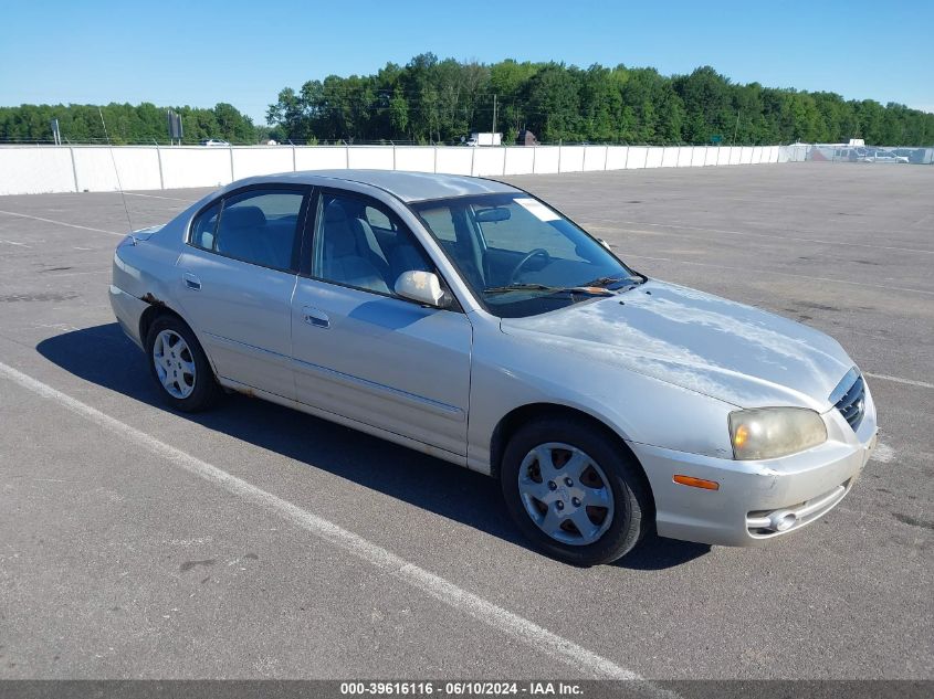 2005 Hyundai Elantra Gls/Gt VIN: KMHDN46D75U017930 Lot: 39616116