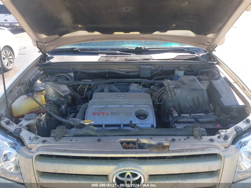 2005 Toyota Highlander Limited VIN: 0JTEDP21A65008247 Lot: 39616127