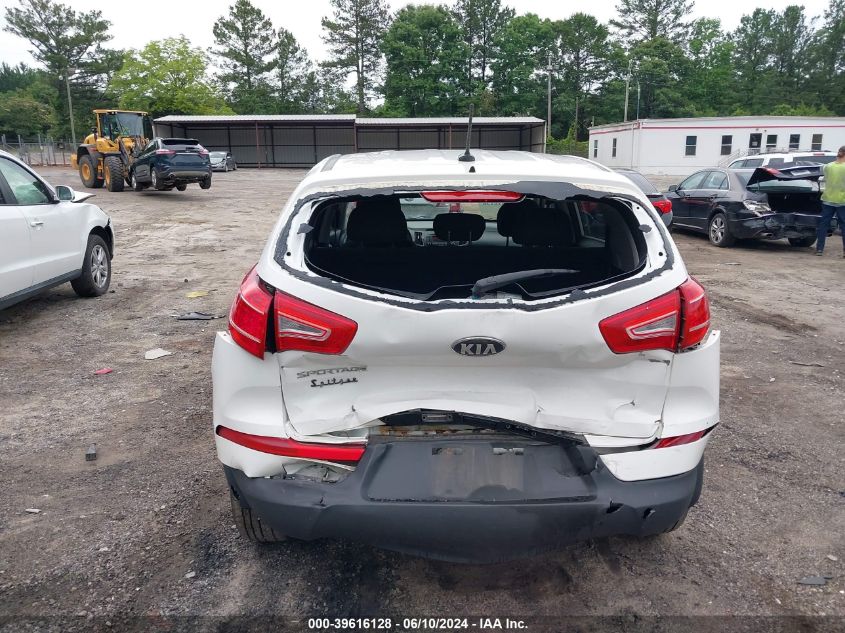 2013 Kia Sportage Lx VIN: KNDPB3A27D7474826 Lot: 39616128