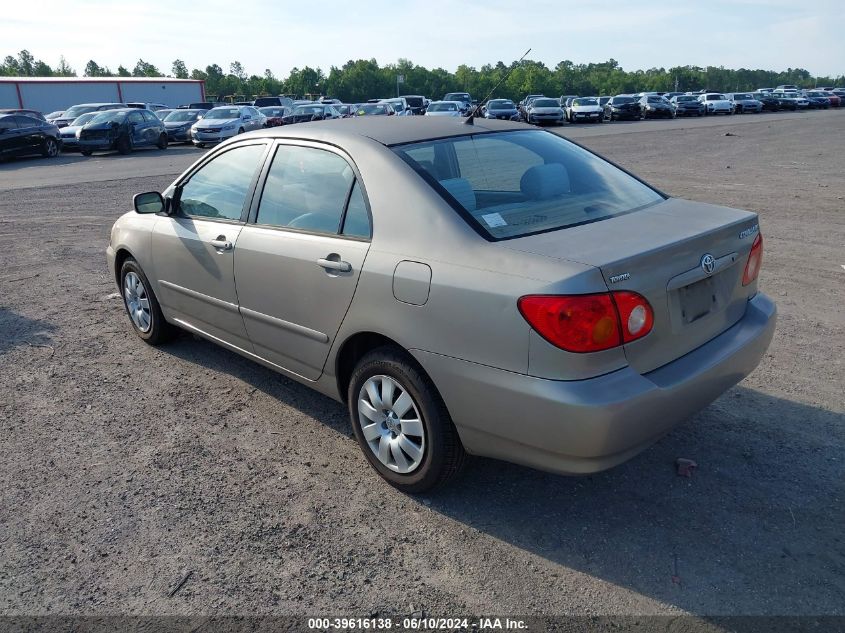 2004 Toyota Corolla Le VIN: 1NXBR32E04Z315383 Lot: 39616138