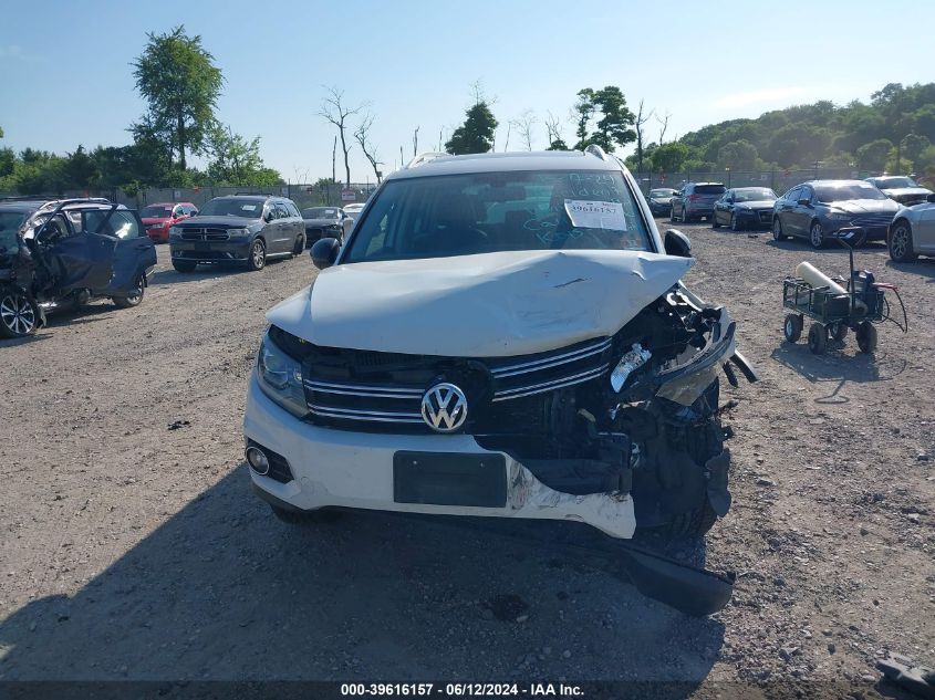 2017 VOLKSWAGEN TIGUAN 2.0T SPORT - WVGUV7AX0HK023989