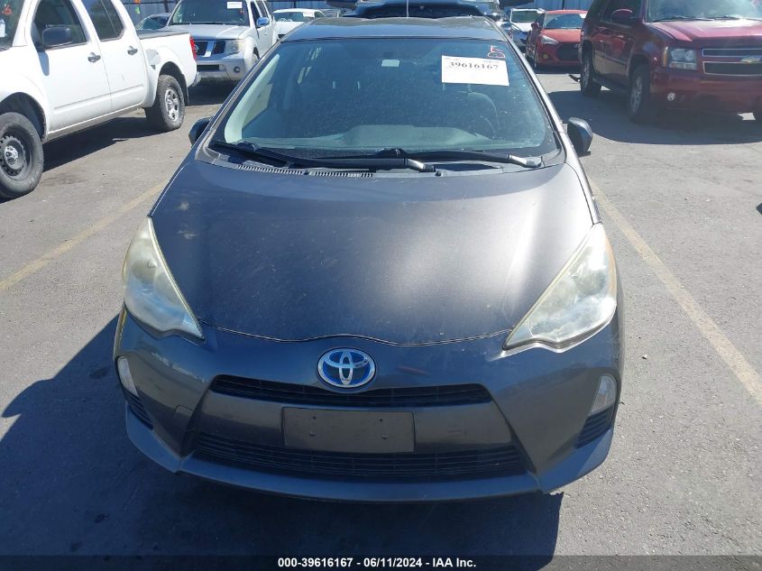 2012 Toyota Prius C Three VIN: JTDKDTB30C1517531 Lot: 39616167