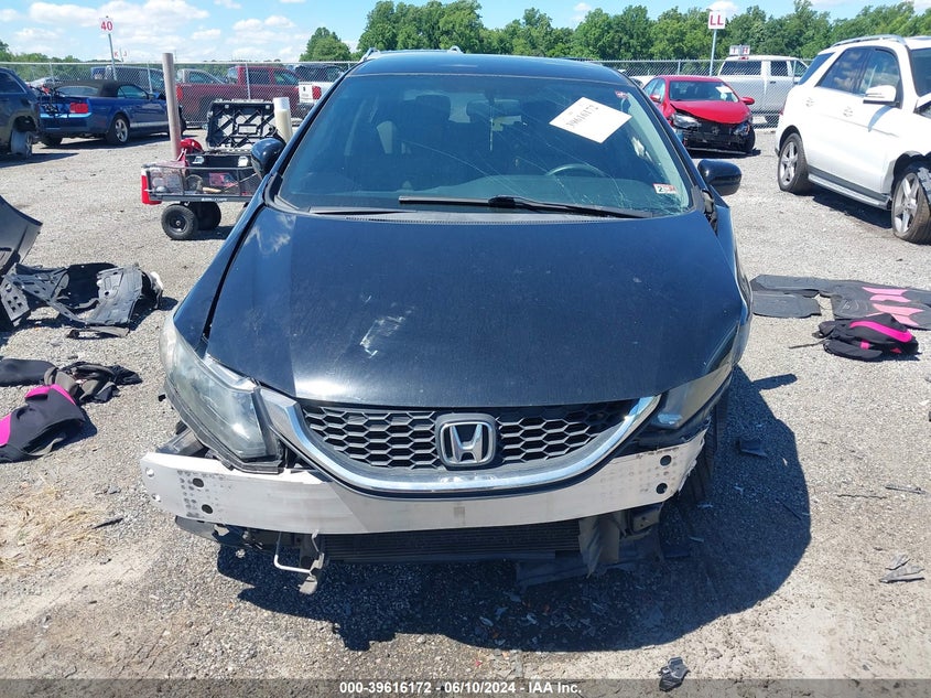 2014 Honda Civic Lx VIN: 19XFB2F58EE078091 Lot: 39616172