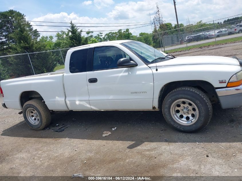 1998 Dodge Dakota Slt/Sport VIN: 1B7GL22X7WS674087 Lot: 39616184