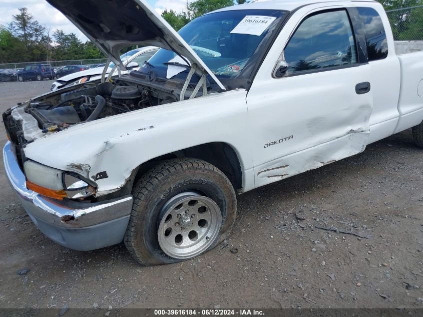 1998 Dodge Dakota Slt/Sport VIN: 1B7GL22X7WS674087 Lot: 39616184