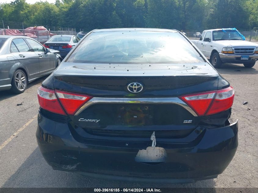 2015 Toyota Camry Se VIN: 4T1BF1FK4FU876962 Lot: 39616185