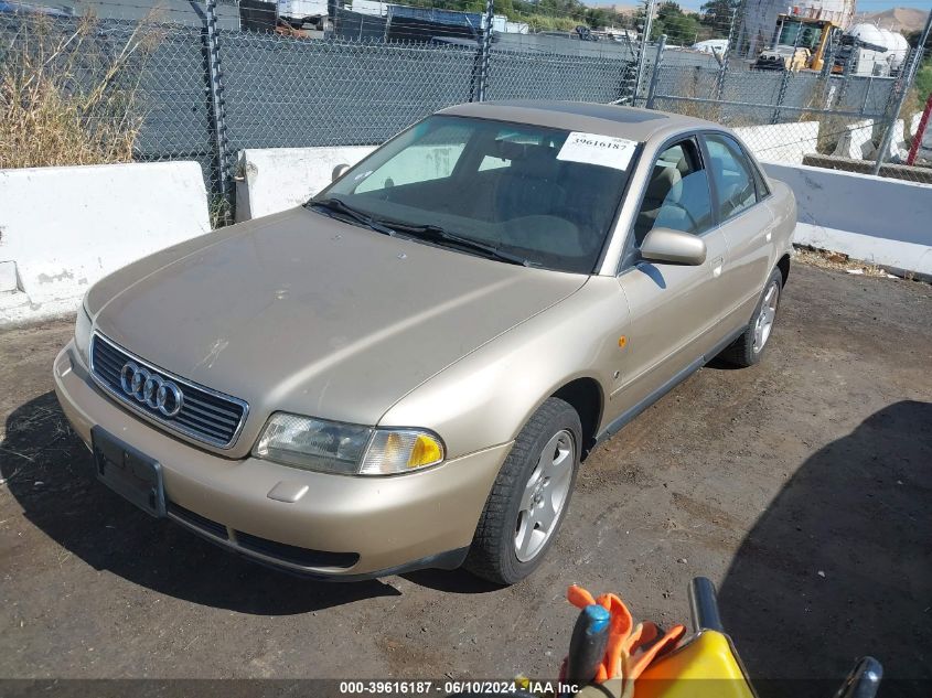 1997 Audi A4 2.8 VIN: WAUDA88D9VA073757 Lot: 39616187