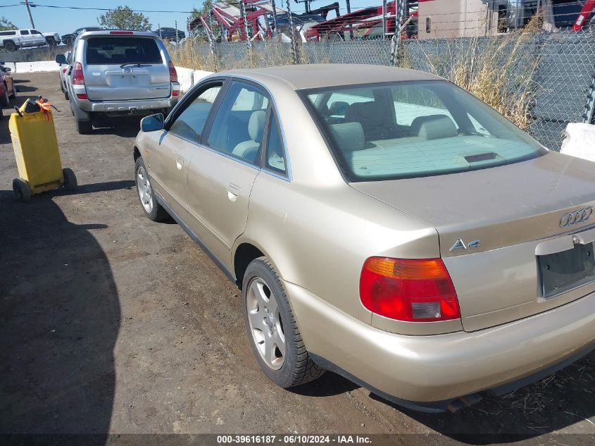 1997 Audi A4 2.8 VIN: WAUDA88D9VA073757 Lot: 39616187