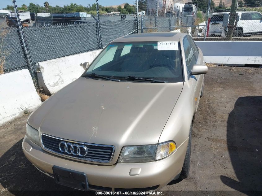 1997 Audi A4 2.8 VIN: WAUDA88D9VA073757 Lot: 39616187