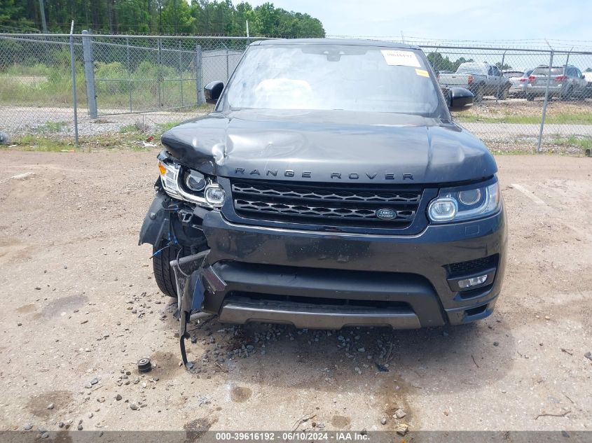 2017 Land Rover Range Rover Sport 3.0L V6 Supercharged Hse Dynamic VIN: SALWV2FV4HA691767 Lot: 39616192