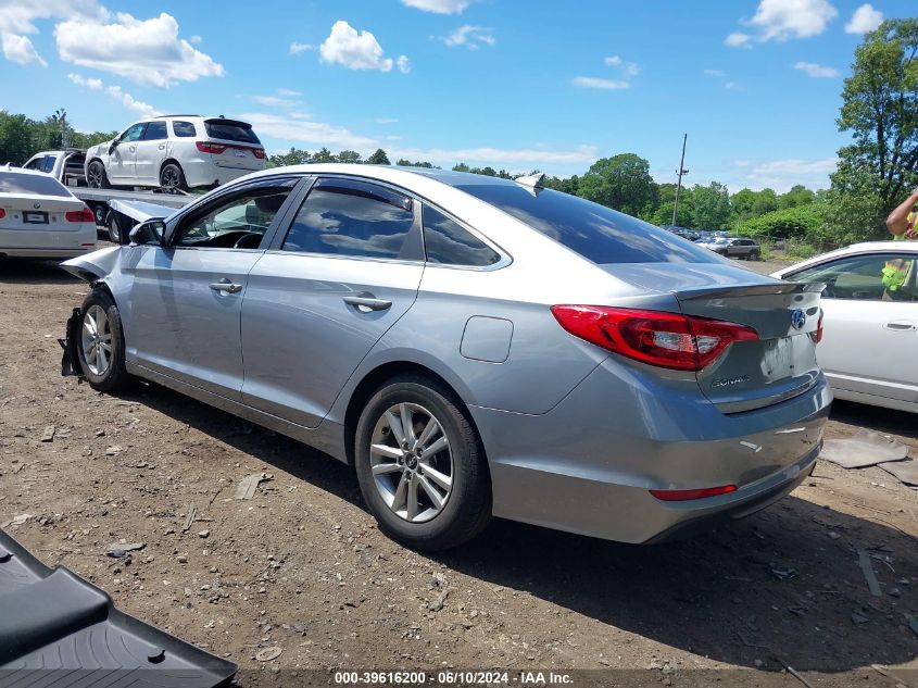 2017 Hyundai Sonata Se VIN: 5NPE24AF2HH554696 Lot: 39616200