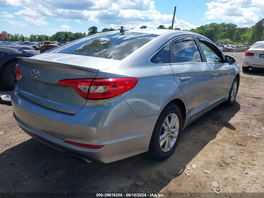 2017 Hyundai Sonata Se VIN: 5NPE24AF2HH554696 Lot: 39616200