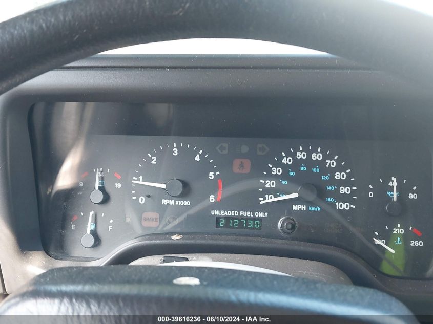 1997 Jeep Wrangler Se VIN: 1J4FY29P0VP439030 Lot: 39616236