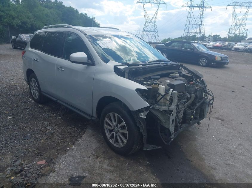 2014 Nissan Pathfinder Sv VIN: 5N1AR2MM5EC702402 Lot: 39616262