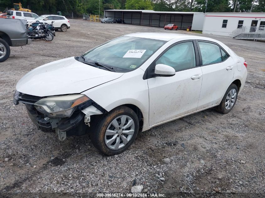 5YFBURHE8FP256015 2015 TOYOTA COROLLA - Image 2