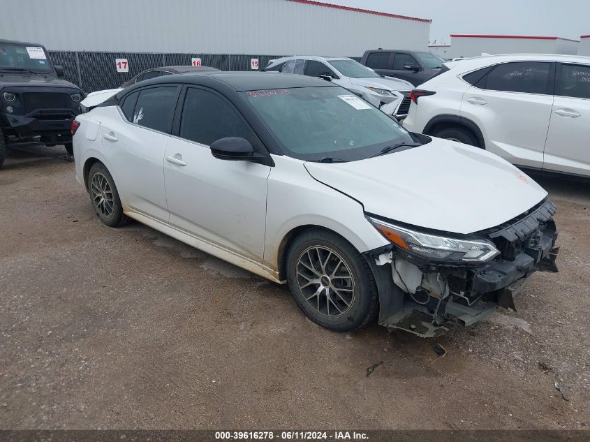 2020 Nissan Sentra Sr Xtronic Cvt VIN: 3N1AB8DV7LY206495 Lot: 39616278