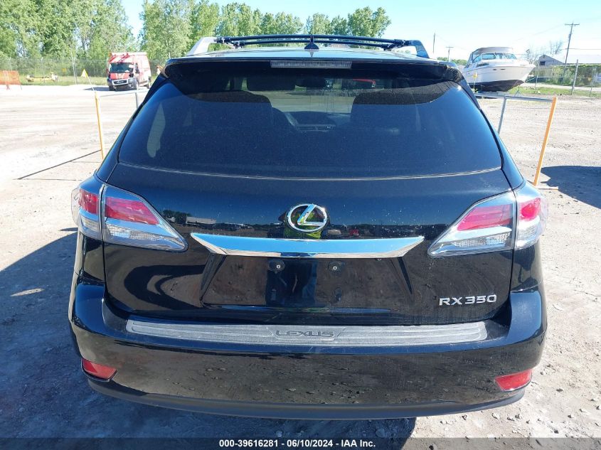 2013 Lexus Rx 350 VIN: 2T2BK1BA5DC185765 Lot: 39616281