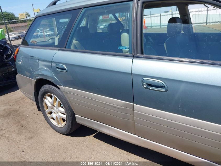 2002 Subaru Outback Limited VIN: 4S3BH686127659633 Lot: 39616284