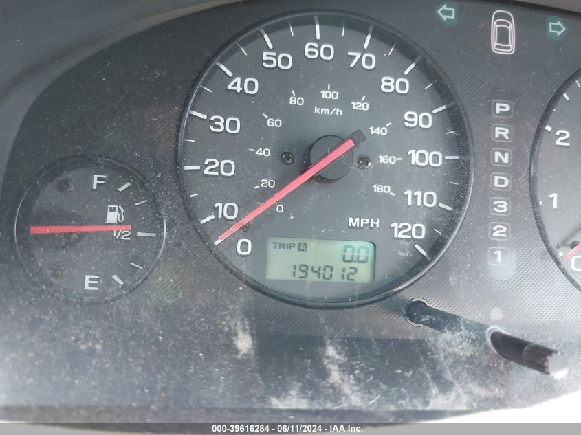 2002 Subaru Outback Limited VIN: 4S3BH686127659633 Lot: 39616284