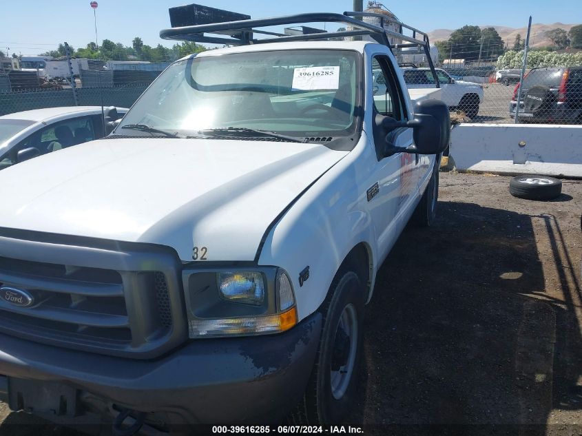 2002 Ford F-250 Xl/Xlt VIN: 1FTNF20L72ED69356 Lot: 39616285