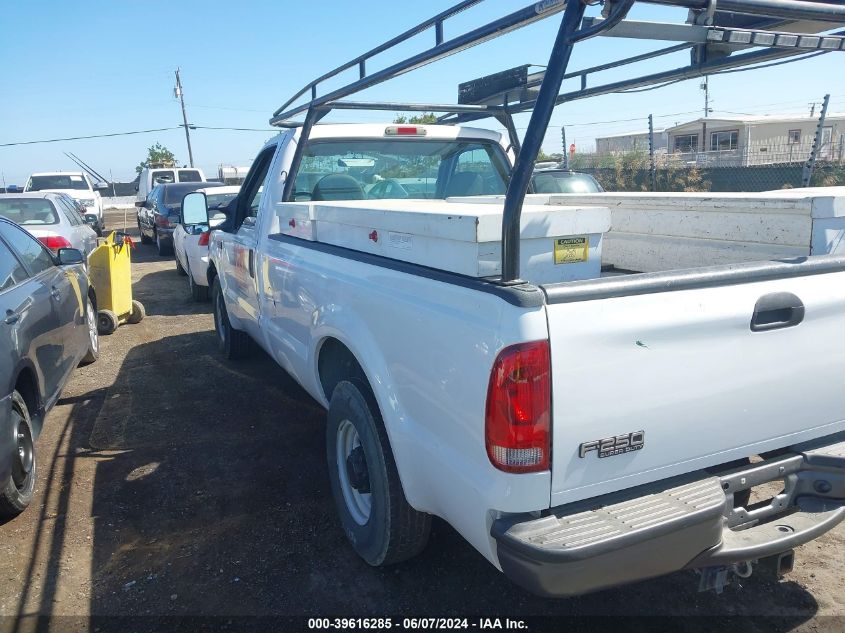 2002 Ford F-250 Xl/Xlt VIN: 1FTNF20L72ED69356 Lot: 39616285