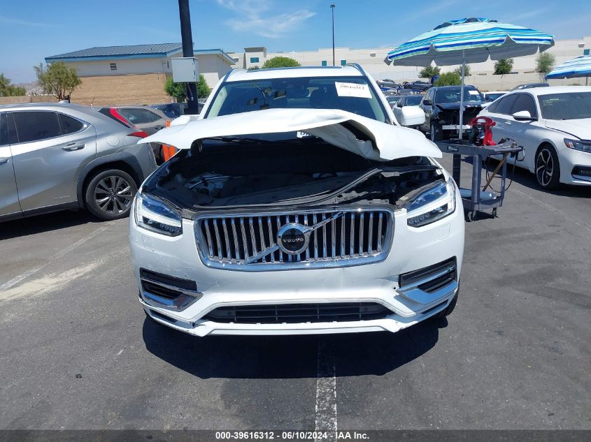 2021 Volvo Xc90 Recharge Plug-In Hybrid T8 Inscription Expression 7 Passenger VIN: YV4BR0CK9M1731048 Lot: 39616312