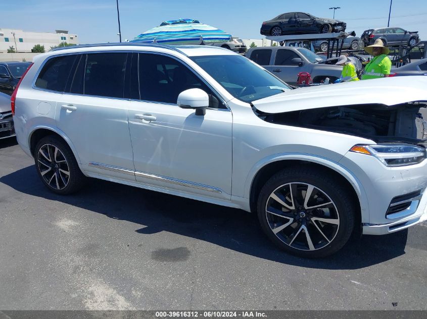 2021 Volvo Xc90 Recharge Plug-In Hybrid T8 Inscription Expression 7 Passenger VIN: YV4BR0CK9M1731048 Lot: 39616312