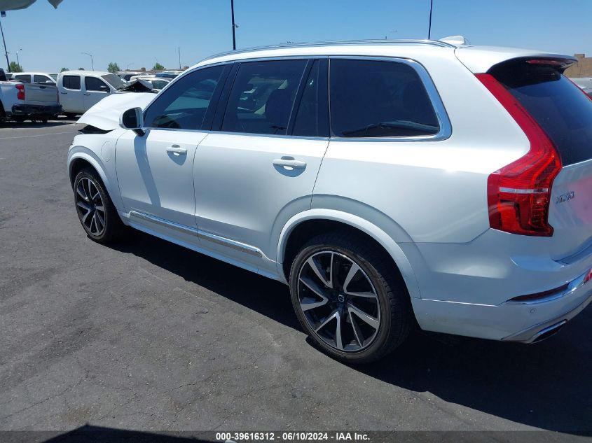 2021 Volvo Xc90 Recharge Plug-In Hybrid T8 Inscription Expression 7 Passenger VIN: YV4BR0CK9M1731048 Lot: 39616312