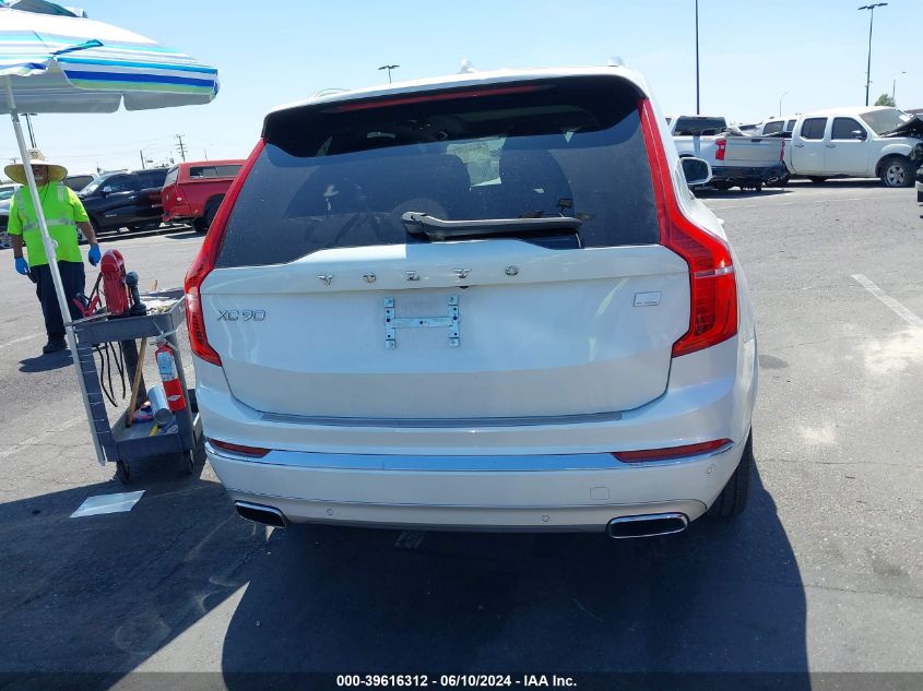 2021 Volvo Xc90 Recharge Plug-In Hybrid T8 Inscription Expression 7 Passenger VIN: YV4BR0CK9M1731048 Lot: 39616312